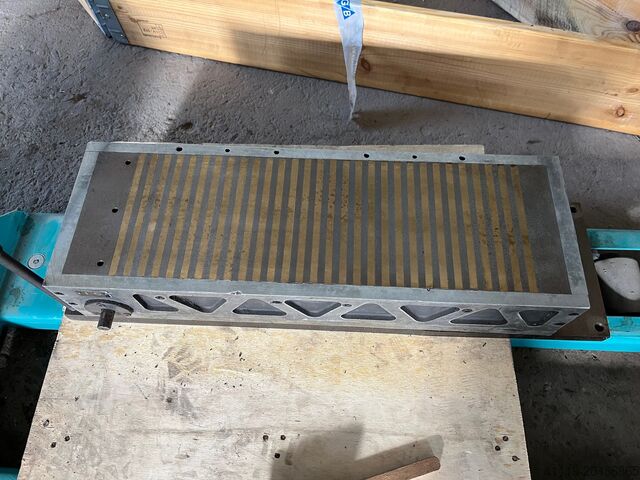 Постоянный магнитный стол 500 x 170 мм  