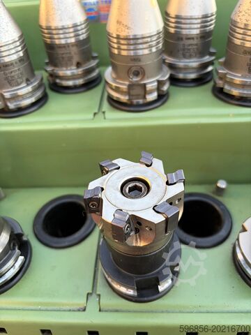 Фрезерная головка JEB ToolTechnic Ø63 мм SK40 с пластинами Głowica frezarska JEB ToolTechnic Ø63 mm SK40 z płytkami Głowica frezarska JEB ToolTechnic Ø63 mm SK40 z płytkami