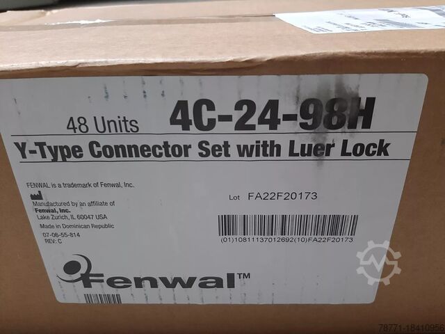 Набор соединителей Y-типа с замком Люэра Fenwal 4C-24-98H