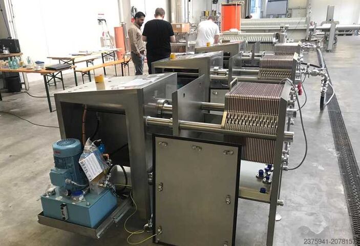 Integra – Пластинчатый фильтр-пресс из нержавеющей стали Strassburger Filter GmbH + Co. KG SF400oDEC/30S