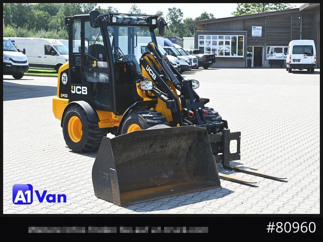 Кастомизированный фургон JCB JCB 403 SP Radlader, Palletengabel, Kabine, Zusatzhydraulik