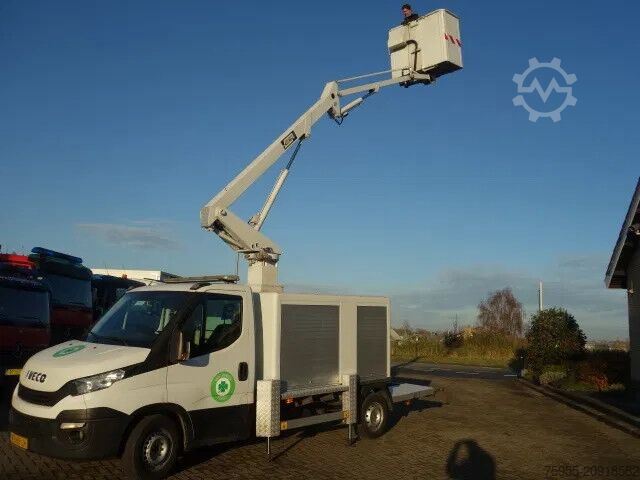 Подъемная платформа Iveco Daily 35S14 CUSTERS 12 METER SKY WORKER EURO 6 ...