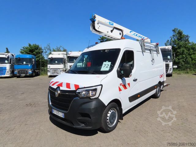 Подъемная платформа Renault Master 10,5 m, 3 seats, 3500 kg, euro6