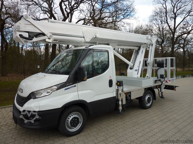 Грузовик с подъемной рабочей платформой Multitel MZ 250