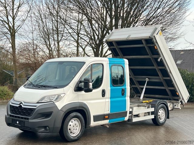 Самосвал-фургон CITROEN Jumper 2.2 Hdi Doppelkabine Dreiseitenkipper Ahk