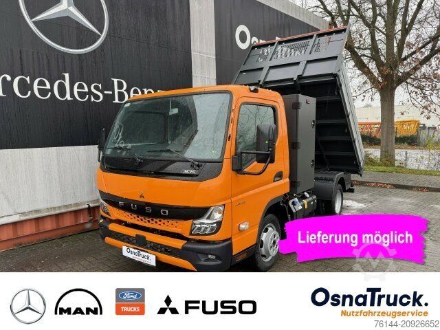 Самосвал-фургон FUSO 3C15 Hinterkipper + Box Klima,AHK 3,5t,Diff.-Sp.