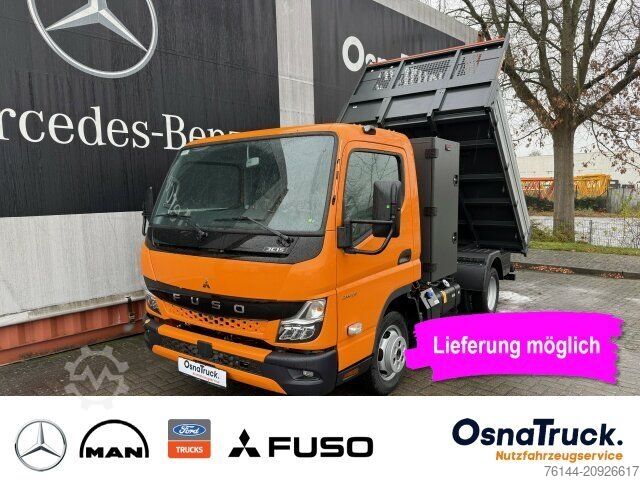 Самосвал-фургон FUSO 3C15 Hinterkipper + Box Klima,AHK 3,5t,Diff.-Sp.