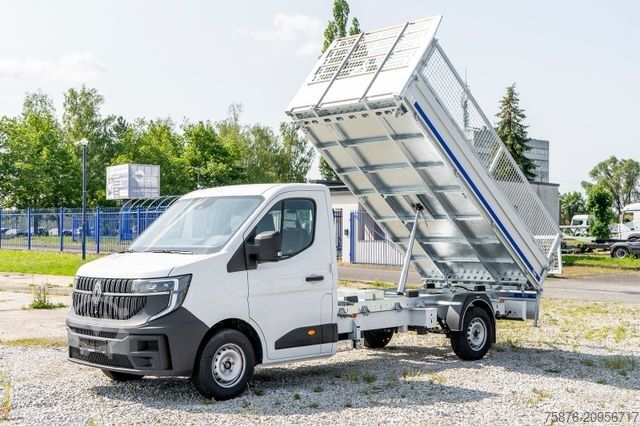 Самосвал-фургон RENAULT Master Kipper + Laubgitter