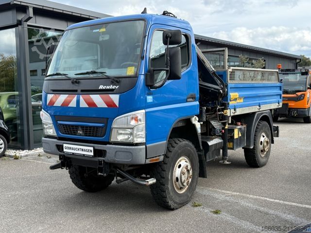 Самосвал-фургон MITSUBISHI Pfau Rexter A6500 Allrad/Kipper/Klima/Kran HIAB