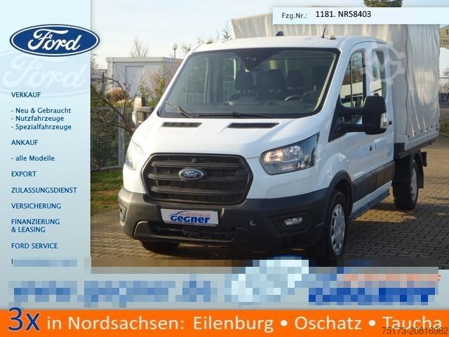 Фургон-шторник FORD Transit Doka Pritsche 350 L2 Trend 130PS 4x4