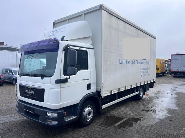 Фургон-шторник MAN TGL dwände iebeplane