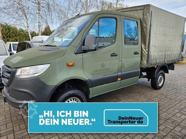 Фургон-шторник MERCEDES-BENZ Sprinter 314 cdi DoKa|4x4 AWD|ex-BW|TÜV+ÖLneu