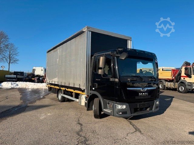 Фургон-шторник MAN TGL 8.220 4x2 BL ¤6d Innenhöhe 2,6 LBW