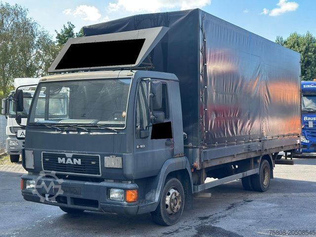 Фургон-шторник MAN 8.163 Pritche Plane LBW
