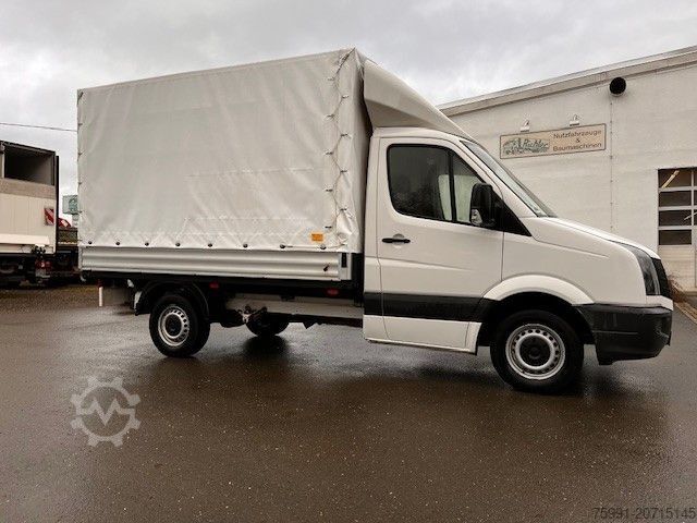 Фургон-шторник VOLKSWAGEN Crafter Pritsche 35 mittel L2