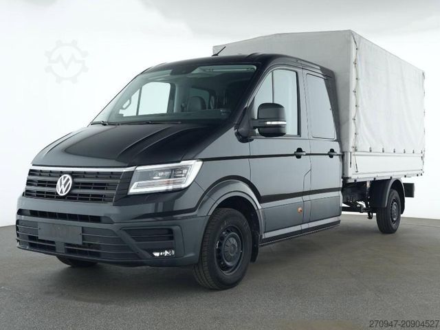 Фургон-шторник VOLKSWAGEN Crafter Pritsche Plane 35 DOKA lang STANDHZ NAVI