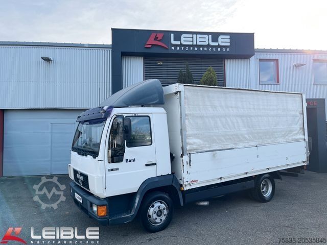 Фургон-шторник MAN 8.163 LLC*Zikun Getränke-Aufbau*L2000*