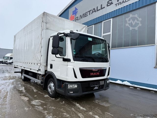 Фургон-шторник MAN 8.180 TGL BL Schiebeplane Klima 3 Sitzer