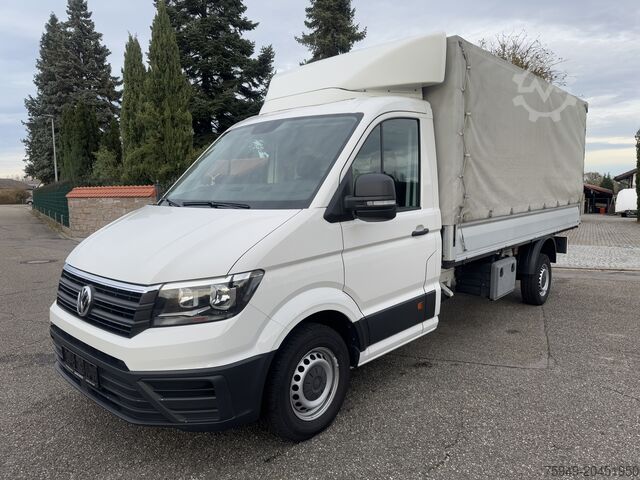 Crafter 3,5т борт/тент с кондиционером VW Crafter 3,5to. Pritsche/Plane Automatik
