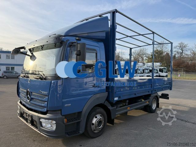 Фургон-шторник MERCEDES-BENZ ATEGO 818 L Pritsche/Pl. 5,20 m*Klima*EURO 6 D