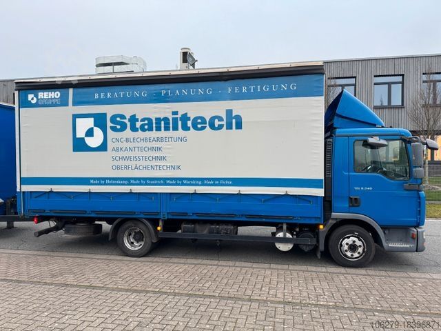 Фургон-шторник MAN TGL 8.240 /4x2 BL Pritsche Schiebepl.