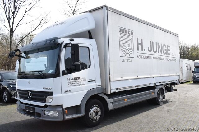 Фургон-шторник mercedes-benz Atego 816 L Automatik*Ladebordwand*Tempomat