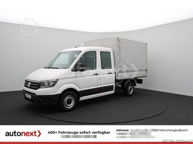 Фургон-шторник VOLKSWAGEN Crafter 35 DoKa 4MOTION *Pritsche+Plane* AHK 2,5