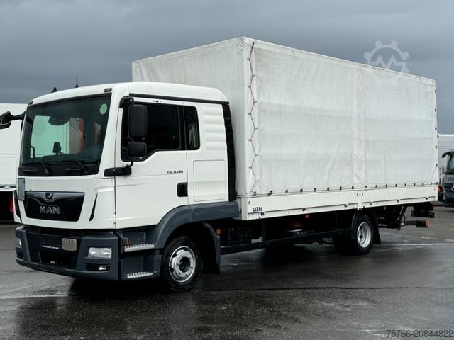 Фургон-шторник MAN TGL 8.190 / LBW / AHK / STANDHEIZUNG