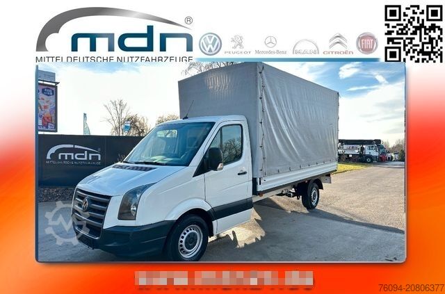 Фургон-шторник VOLKSWAGEN Crafter 35 MAXI Pritsche PLANE