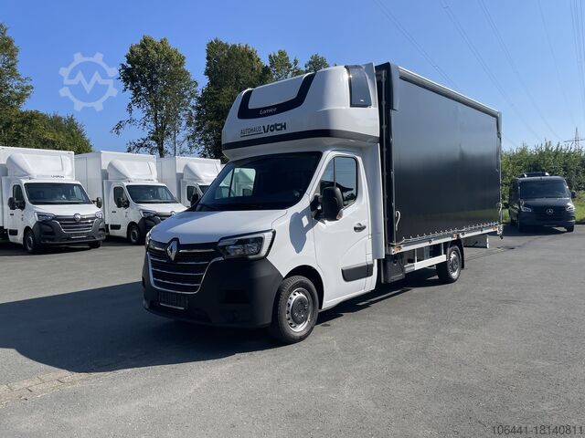 Транспортер с бортовой платформой и брезентом RENAULT Master RED/Pritsche Plane/höhe Verstellbar