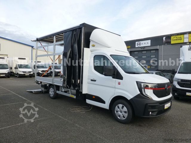 Фургон-шторник RENAULT NEW Master Pritsche Plane BÄR Ladebordwand