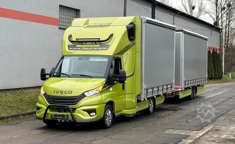 Транспортер с бортовой платформой и брезентом Iveco Daily 35S18 A8