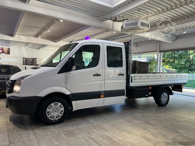 Пикап-фургон VOLKSWAGEN Crafter Maxi Pritsche DoKa*Garantie*AHK=3.500Kg*