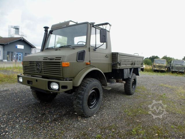 Пикап-фургон UNIMOG U 1300 L Turbo OM 366 Pritsche schnelle Achsen