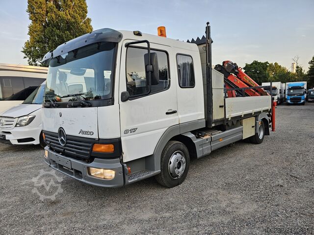 пикап-фургон Mercedes-Benz 817/42AT7 Palfinger PK 5000 B Werkstatt