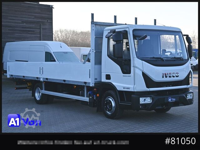 Пикап-фургон IVECO Eurocargo 80E22 Pritsche,  2x AHK, Klima, Luftfederung