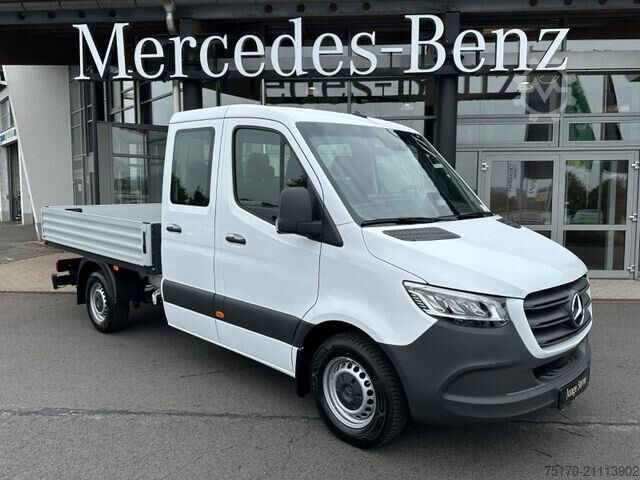 Платформенный фургон с двойной кабиной Mercedes-Benz Sprinter 317 CDI 3665 9G DoKa AHK Klima