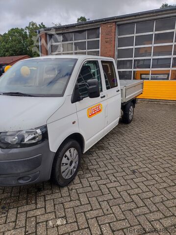 Платформенный грузовик Volkswagen T5 Pritsche Doppelkabine, 6-Sitzer