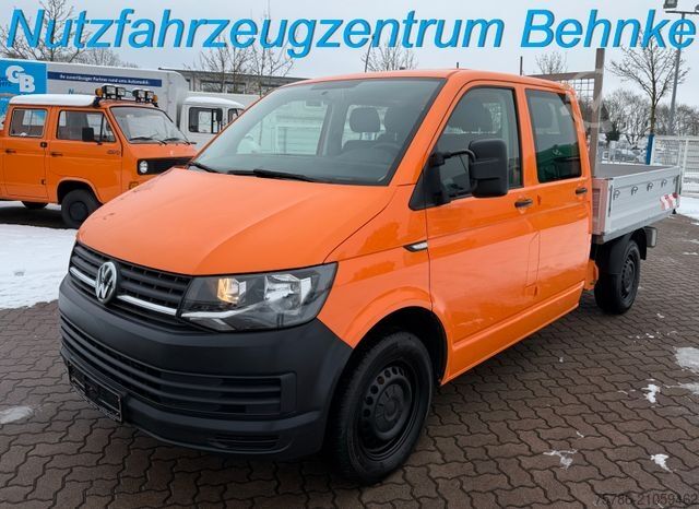 Пикап-фургон VOLKSWAGEN T6 Doka Pritsche/ 75kw/ 6 Sitze/ AC/ AHK 2.5t