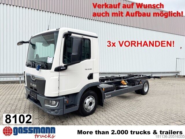 Шасси фургона MAN TGL 8.160/190 4x2 BL CH, 3x VORHANDEN!