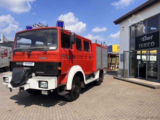 Iveco 75-16 AW 4x4 LF8 Пожарная машина с автономным отопителем, 9 мест Iveco 75-16 AW 4x4 LF8 Feuerwehr Standheizung 9 Sitze
