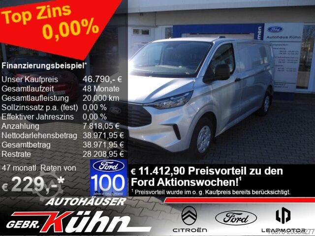 Фургон FORD Transit Custom L2 Trend - SHZ, Allw., Kopfairb.