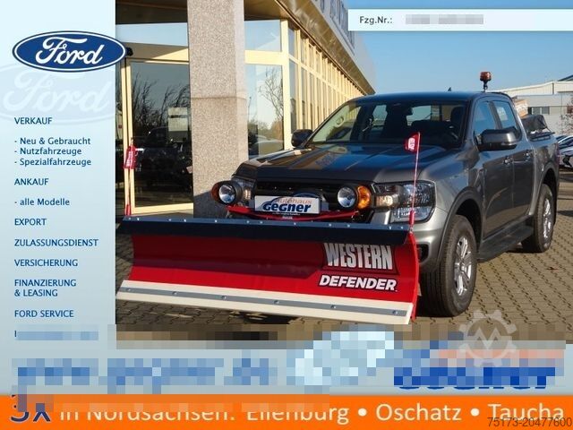 Фургон FORD Ranger XLT 4x4 DoKa Winterdienst Streuer Pflug