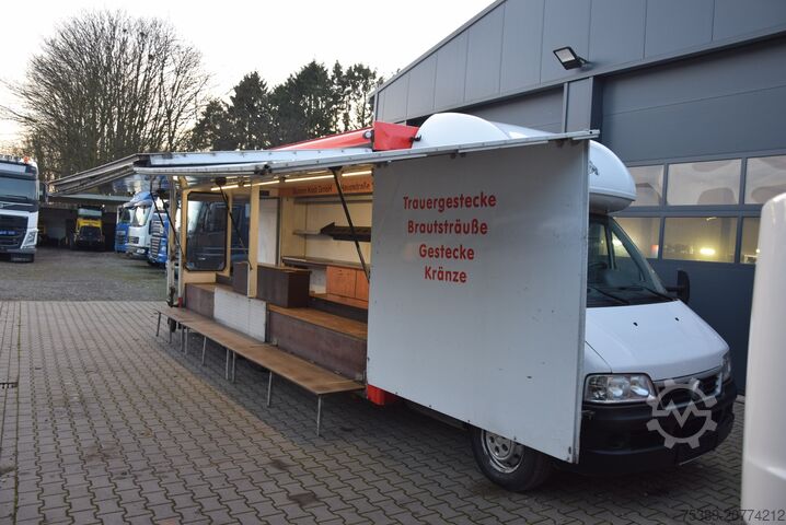 Фургон Fiat 2,8 TDI Blumen Verkaufswagen Heizung Klima