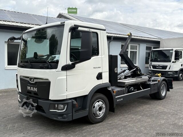 Кузовной манипулятор Telehoist man TGL 8.160 BL City Abollkipper Schalter 8.190