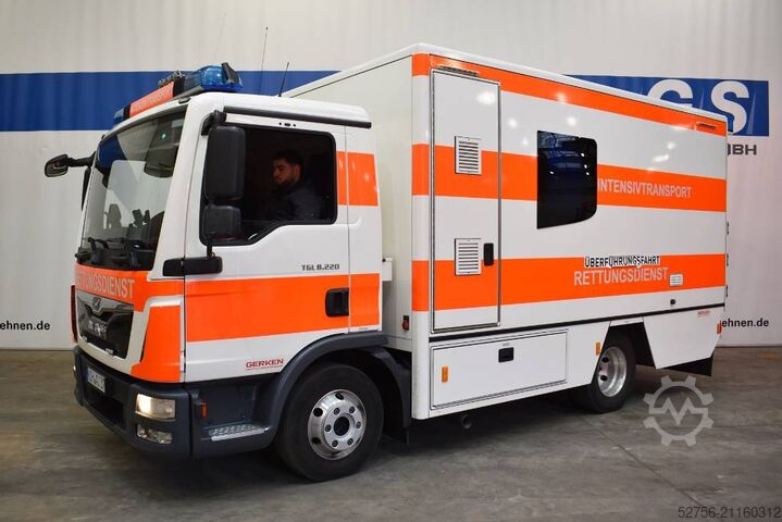 скорая помощь MAN Truck & Bus Intensivtransportwagen