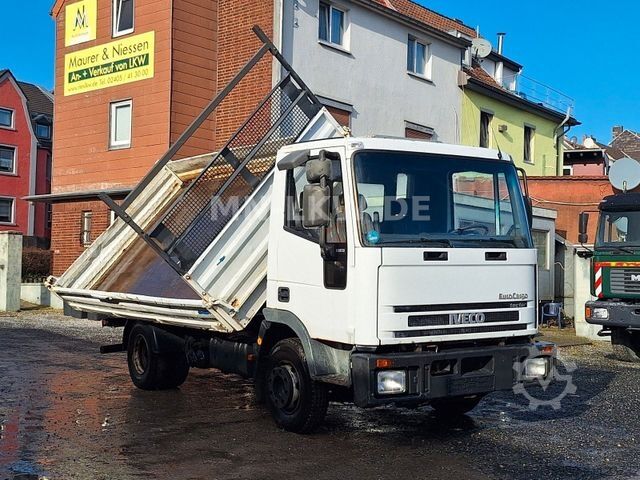Трёхсторонний самосвальный фургон IVECO 80E18 6 ZYLINDER TECTOR MEILLER KIPPER EUROCARGO