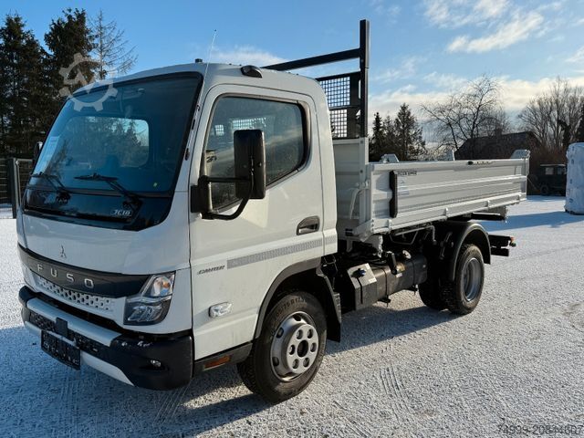 Трёхсторонний самосвальный фургон FUSO Canter 7C18 Meiller Kipper Tageszulassung
