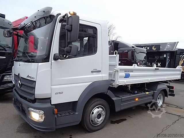 Трёхсторонний самосвальный фургон MERCEDES-BENZ 818 Atego*Meiller Kipper*2x AHK*Diff.*Neuzustand
