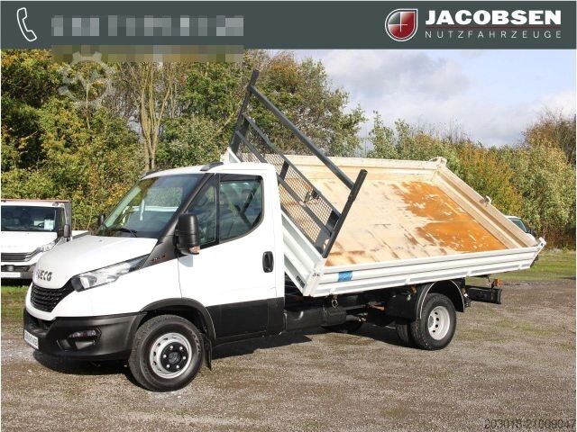 Трёхсторонний самосвальный фургон IVECO Daily 72C18 EK 3. S-Kipper / Klima / 2x AHK